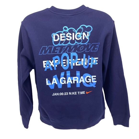 NWOT RARE Nike MetaMove World HQ Pop-Up 01/06/2023 Crew Neck Mens Size M - Picture 3 of 12